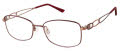 CHARMANT Titanium Perfection CT 29230 Wine Eyeglasses - Color Image