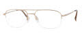 CHARMANT Titanium Perfection CT 8145A Gold (GP) Eyeglasses - Color Image
