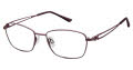 CHARMANT Titanium Perfection CT 12147 Purple (PU) Eyeglasses - Color Image