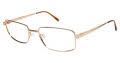 CHARMANT Titanium Perfection CT 10782 White Gold Eyeglasses - Color Image
