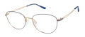 CHARMANT Titanium Perfection CT 29826 Navy (NV) Eyeglasses - Color Image