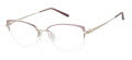 CHARMANT Titanium Perfection CT 29222 Purple Eyeglasses - Color Image