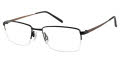 CHARMANT Titanium Perfection CT 11441 Black Eyeglasses - Color Image