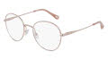Chloe CH0021O Shiny Red Gold (002) Eyeglasses - Color Image