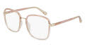 Chloe CH0034O Gradient Apricot to Sand - Size 50 (008) Eyeglasses - Color Image