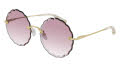 Chloe CH0047S Shiny Gold / Gradient Pink Lens (003) Sunglasses - Color Image