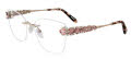Chopard VCHG99S Gold Grey (0A39) Eyeglasses - Color Image
