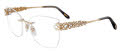 Chopard VCHG99S Gold Violet (300Y) Eyeglasses - Color Image