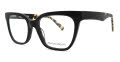 Christian Siriano Lola Black (BLK) Eyeglasses - Color Image