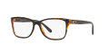 Coach HC6129 Black-Tortoise (5446) Eyeglasses - Color Image