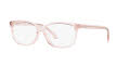 Coach HC6139U Transparent Pink (5556) Eyeglasses - Color Image