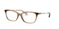 Coach HC6146U Transparent Brown (5561) Eyeglasses - Color Image