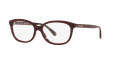 Coach HC6173F - Alternate Fit Oxblood (5479) Eyeglasses - Color Image
