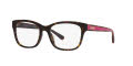 Coach HC6197U Dark Tortoise (5120) Eyeglasses - Color Image