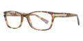 Coach HC6065 Confetti Light Brown (5287) Eyeglasses - Color Image