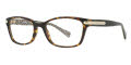 Coach HC6065 Dark Tortoise-Dark Tortoise Military (5291) Eyeglasses - Color Image