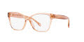 Coach HC6207U Transparent Brown (5561) Eyeglasses - Color Image
