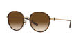 Coach HC7129 Dark Tortoise / Dark Brown Gradient Lens (512074) Sunglasses - Color Image