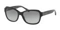 Coach HC8232 Black / Dark Grey Gradient Lens (551011) Sunglasses - Color Image