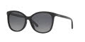 Coach HC8271U Black / Dark Grey Gradient Polar Lens (5002T3) Sunglasses - Color Image