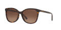 Coach HC8271U Dark Tortoise / Dark Brown Gradient Polar Lens (5120T5) Sunglasses - Color Image