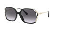 Coach HC8280U Black / Grey Gradient Lens (50028G) Sunglasses - Color Image