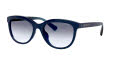 Coach HC8285U Dark Blue / Blue Gradient Lens (502879) Sunglasses - Color Image