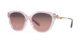 Coach HC8347BU Gradient Transparent Violet / Violet Blue Pink Gradient Lens (56418D) Sunglasses - Color Image