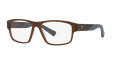 Costa Ocean Ridge 300 Translucent Dark Brown (06S8010 801006) Eyeglasses - Color Image