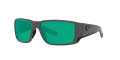 Costa Blackfin Pro Matte Gray / Green Mirror 580G LightWAVE Polarized Glass (06S9078 907810) Sunglasses - Color Image