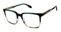 Cremieux Classico Green Horn Eyeglasses - Color Image