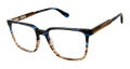 Cremieux Classico Navy Horn Eyeglasses - Color Image