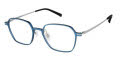 Cruz I-266 Steel Blue Eyeglasses - Color Image