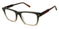Cruz Taliesin Dr Loden Mist Eyeglasses - Color Image