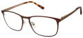 Cruz CT I-980 Brown Eyeglasses - Color Image