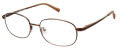 Cruz CT I-129 Brown Eyeglasses - Color Image