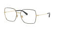 Dolce & Gabbana DG1323 Gold-Black (1334) Eyeglasses - Color Image