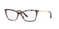 Dolce & Gabbana DG3347 Cube Black-Gold (911) Eyeglasses - Color Image
