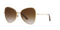 Dolce & Gabbana DG2274 Gold / Gradient Brown Lens (02/13) Sunglasses - Color Image