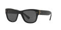 Dolce & Gabbana DG4338F - Alternate Fit Black / Grey Lens (501/87) Sunglasses - Color Image