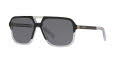 Dolce & Gabbana DG4354 Matte Black / Polarized Grey Lens (501/81) Sunglasses - Color Image