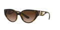 Dolce & Gabbana DG6146 Havana / Gradient Brown Lens (502/13) Sunglasses - Color Image