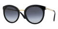 Dolce & Gabbana DG4268 Black / Grey Gradient Lens (501/8G) Sunglasses - Color Image