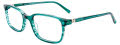 EasyClip EC569 No Clip-On Lens Green Marbled (60) Eyeglasses - Color Image