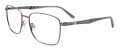 EasyClip EC614 with Magnetic Clip-On Lens Sat Steel - 020 Eyeglasses - Color Image
