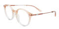 EasyClip EC640 No Clip-On Lens LT Brown to Crystal / Copper- 010 Eyeglasses - Color Image
