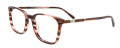 EasyClip EC664 No Clip On Lens Transparent Marble Brown (10) Eyeglasses - Color Image