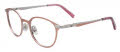 EasyClip EC489-No Clip-On Lens Matte Light PInk & Matte Silver (030) Eyeglasses - Color Image