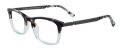 EasyClip EC494 No Clip-On Lens Demi Green & Light Crystal Green (060) Eyeglasses - Color Image