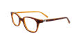 EasyClip EC430 No Clip-On Lens Demi Amber & Yellow (010)  Eyeglasses - Color Image